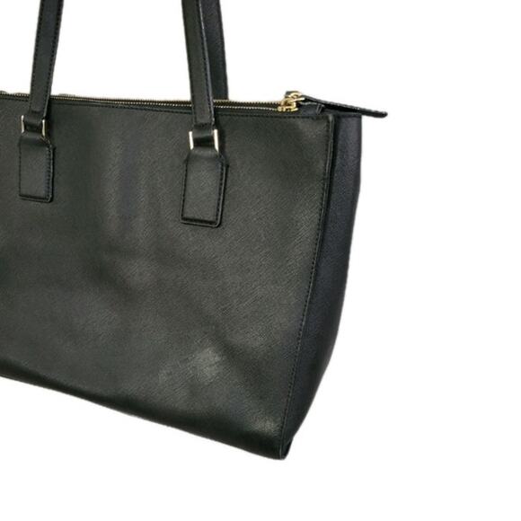 Kate Spade Cameron Street Satchel Purse – Black Leather Tote Handbag for Women - Picture 7 of 15